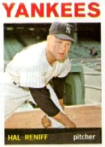 1964 Topps Baseball Cards      036      Hal Reniff